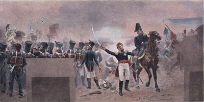 The Defense of Pantin
from the painting by F. Schommer